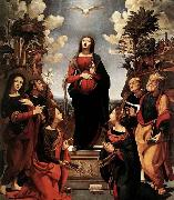 Piero di Cosimo Immaculate Conception with Saints oil painting reproduction